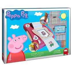 Maquina de pegatinas Peppa Pig