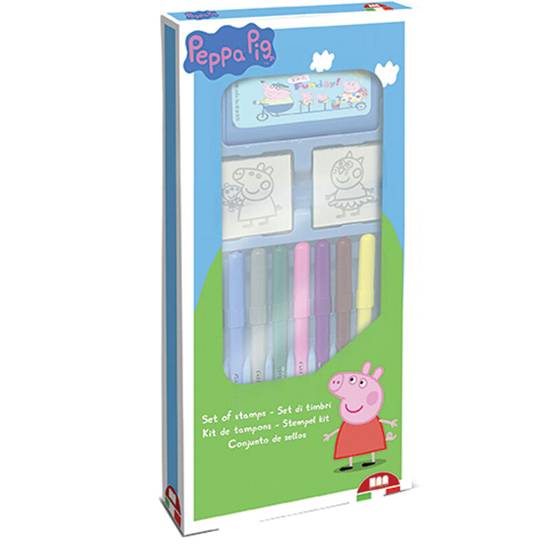 Blister papeleria Peppa Pig 13pzs