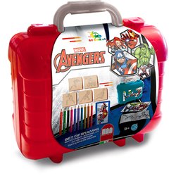 Maletin papeleria Los Vengadores Avengers Marvel 19pzs