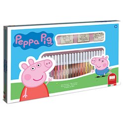 Blister papeleria Peppa Pig 41pzs