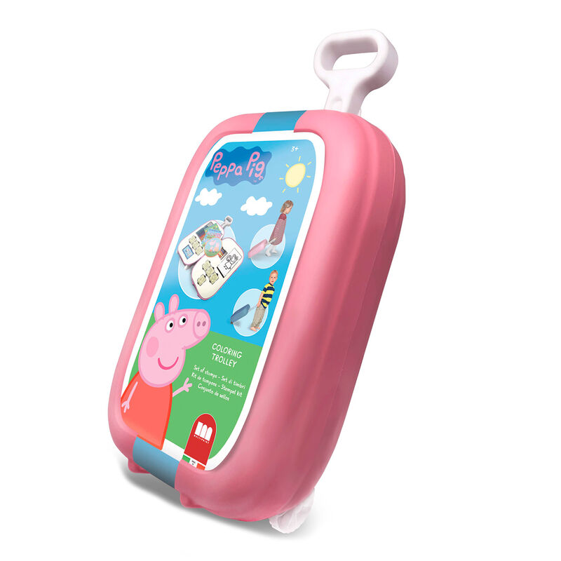 Trolley papeleria Peppa Pig 63pzs