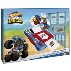 Maquina de pegatinas Hot Wheels