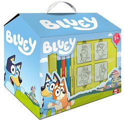 Set papeleria casa Bluey 20pzs