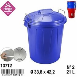 CUBO BASURA ESLA NO.2 RDN 21L