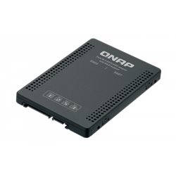 QNAP QDA-A2MAR caja para disco duro externo M.2 Caja externa para unidad de estado sólido (SSD) Negro