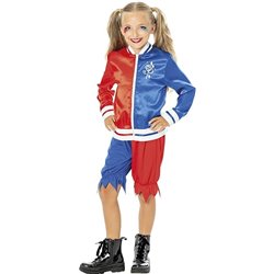 DISFRAZ HARLEY QUINN GREEN COLLETION INFANTIL