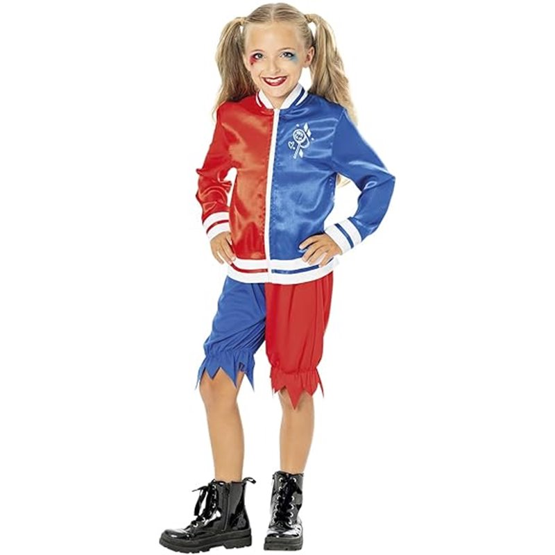 DISFRAZ HARLEY QUINN GREEN COLLETION INFANTIL