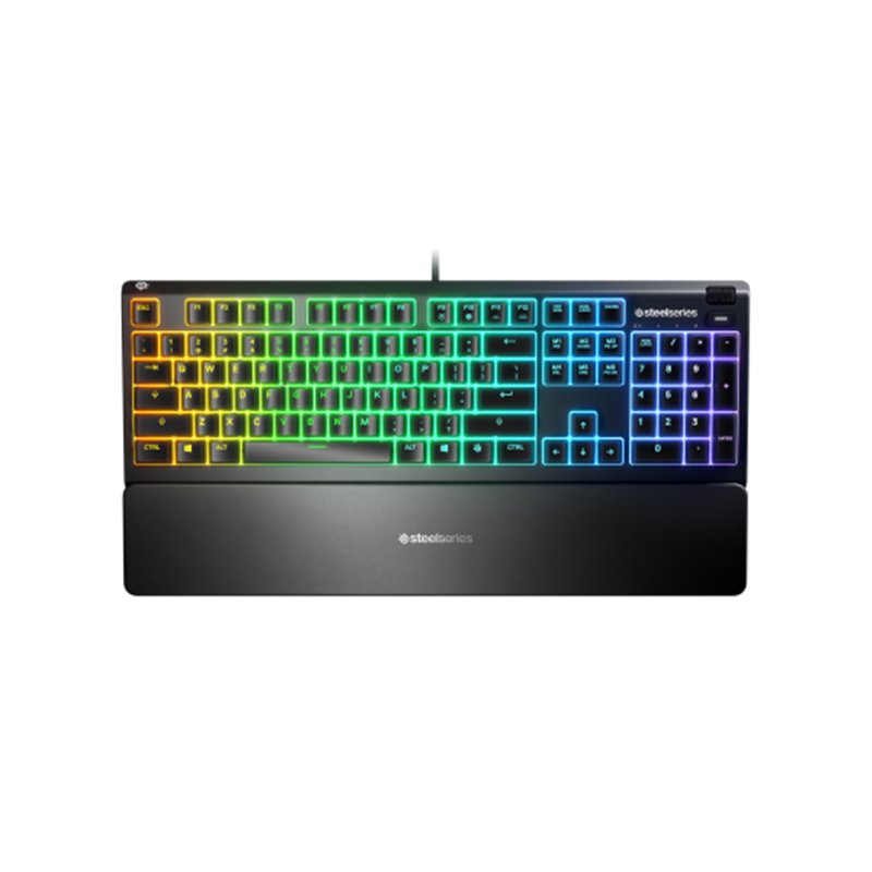 Steelseries APEX 3 teclado USB AZERTY Francés Negro