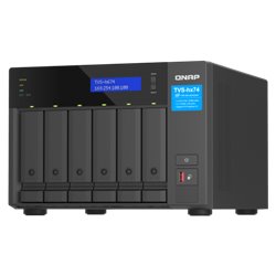 QNAP TVS-h674 NAS Torre Ethernet Negro i3-12100