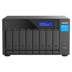 QNAP TVS-h874 NAS Torre Ethernet Negro i5-12400