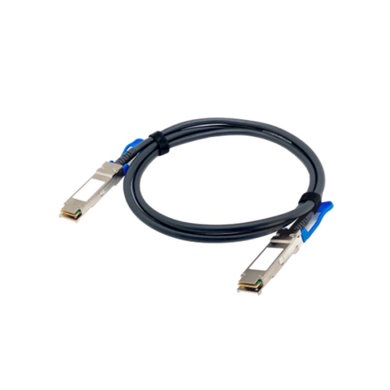 QNAP CAB-DAC15M-Q28 cable de fibra optica 1,5 m QSFP28 Negro