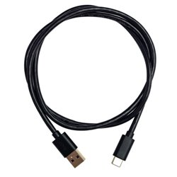 QNAP CAB-U310G10MAC cable USB 1 m USB 3.2 Gen 2 (3.1 Gen 2) USB A USB C Negro