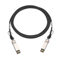 QNAP CAB-DAC50M-SFPP cable de fibra optica 5 m SFP+ Negro