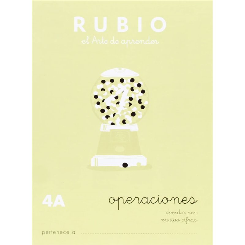 CUADERNO RUBIO OPERACIONES 4A