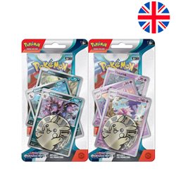 Blister juego cartas coleccionables Paradox Rift Scarlet & Violet Pokemon ingles surtido