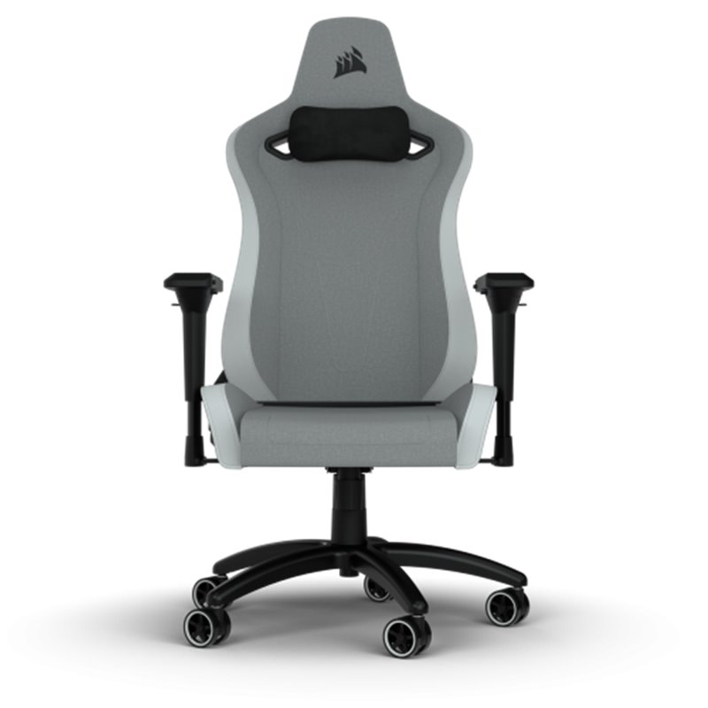 SILLA CORSAIR GAMING TC200 FABRIC GRIS/BLANCA CF-9010048-WW