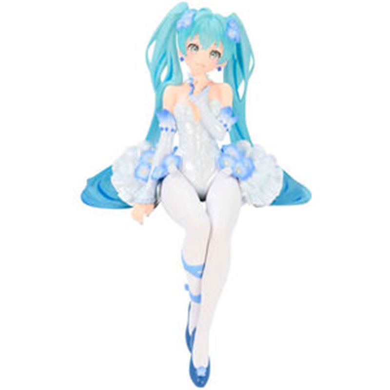 FIGURA NOODLE STOOPER MIKU FLOWER FAIRY NEMOPHILA HATSUNE MIKU 15CM