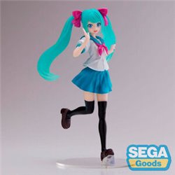 FIGURA HATSUNE MIKU LUMINASTA 16TH ANNIVERSARY KEI VER. HATSUNE MIKU 18CM