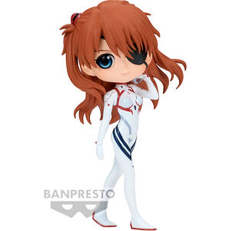 FIGURA ASUKA SHIKINAMI LANGLEY PLUGSUIT STYLE VER. A EVANGELION 3.0 Q POSKET 14CM