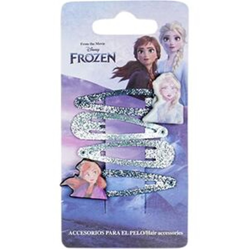 ACCESORIOS PELO CLIPS 4 PIEZAS FROZEN 2