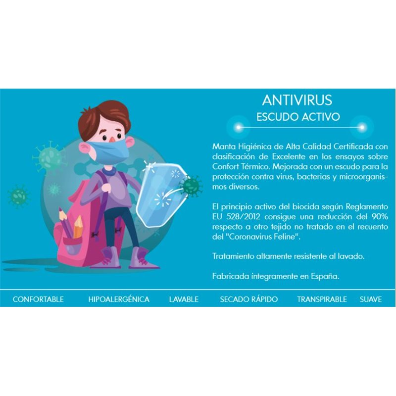 COLE MANTA ANTIVIRAL