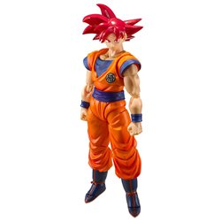 Figura S.H. figuarts Super Saiyan God Son Goku Saiyan God of Virtue Dragon Ball Super 14cm