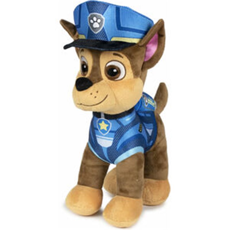 PELUCHE CHASE PATRULLA CANINA PAW PATROL 27CM