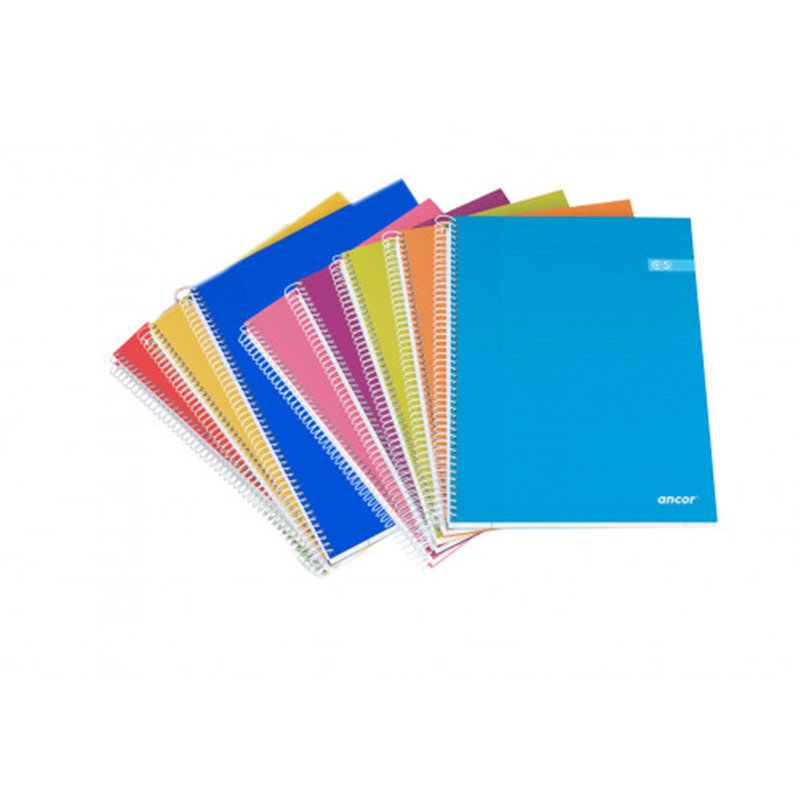 CUADERNO TAPA DURA A5 80 HOJAS 60G Q.4X4 ANCOR 064919