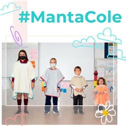 MANTA ESCOLAR - MANTA ESCOLA - PONCHO COLE