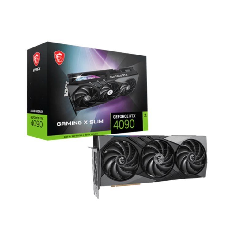 MSI GEFORCE RTX 4090 GAMING X SLIM 24G tarjeta gráfica NVIDIA 24 GB GDDR6X