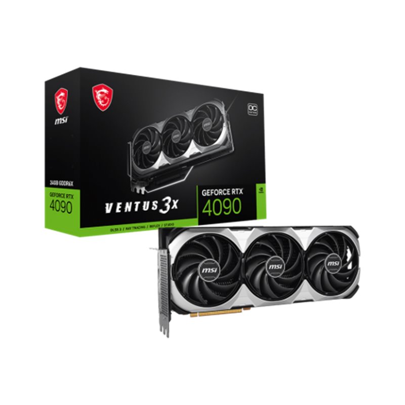 MSI GeForce RTX 4090 VENTUS 3X E 24G OC NVIDIA 24 GB GDDR6X