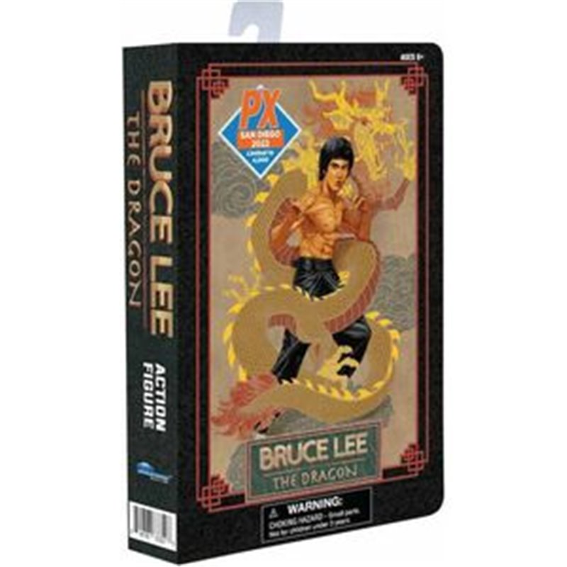 FIGURA BRUCE LEE THE DRAGON SDCC 2022 EXCLUSIVE 18CM