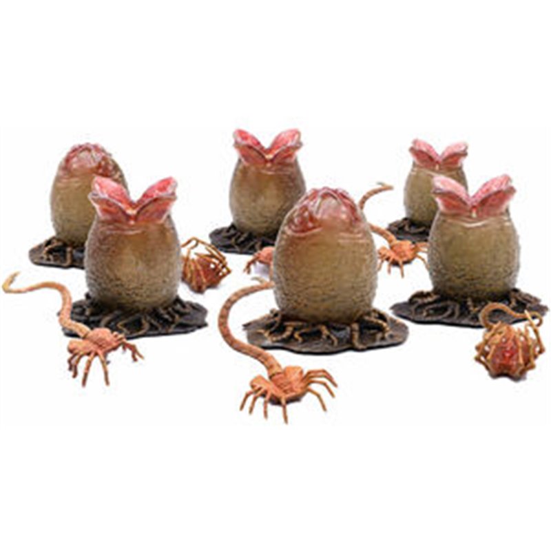 SET 6 FIGURAS OVOMORFOS Y FACEHUGGERS ALIEN