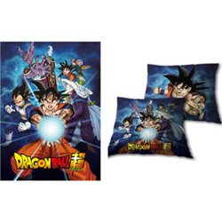 SET MANTA POLAR + COJIN DRAGON BALL SUPER