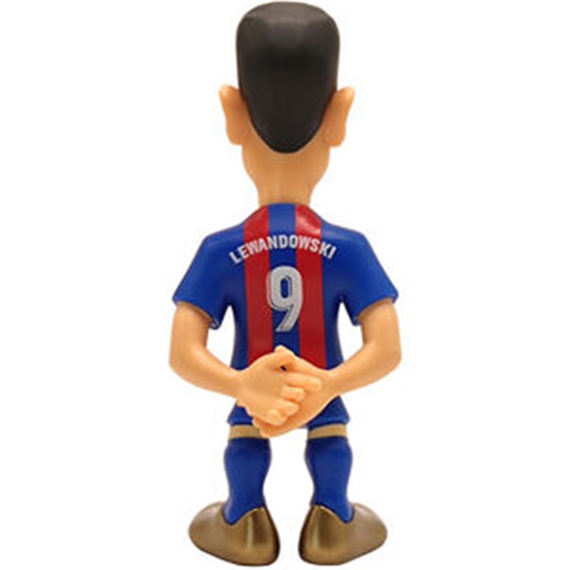 FIGURA MINIX ROBERT LEWANDOWSKI FC BARCELONA 12CM