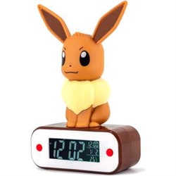 LAMPARA DESPERTADOR LED EEVEE POKEMON