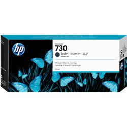 HP Cartucho de tinta DesignJet 730 negro mate de 300 ml