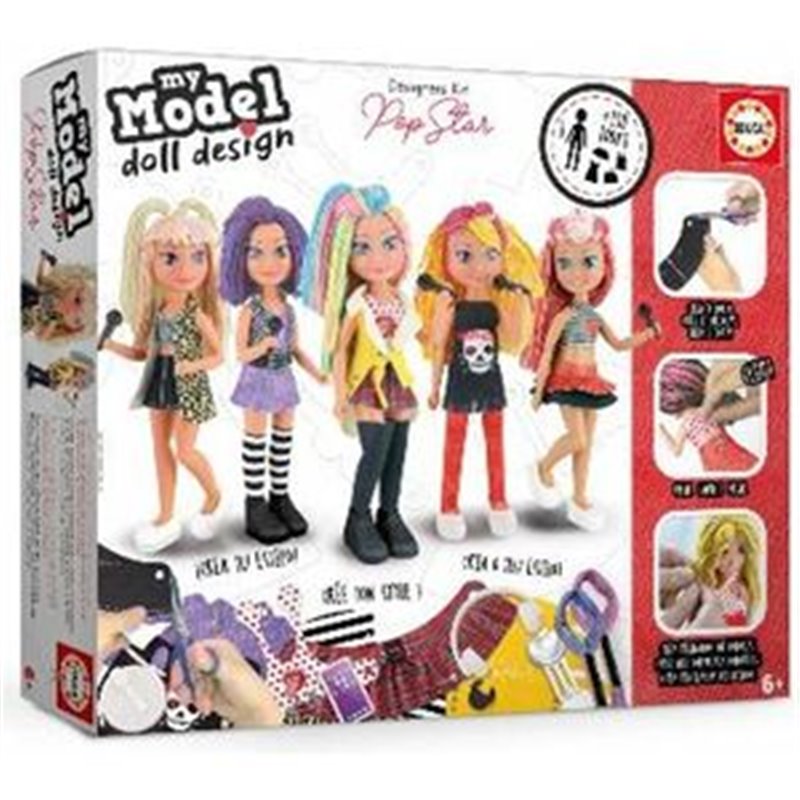 MY MODEL DOLL DESIGN POP STAR