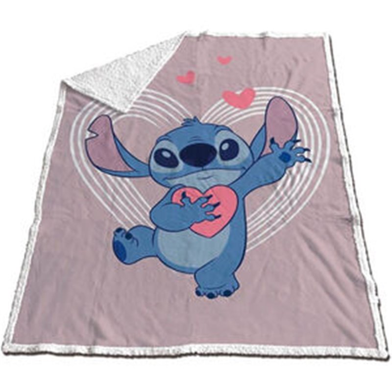 MANTA CORALINA SHERPA STITCH DISNEY