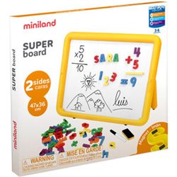 PIZARRA SUPER BOARD 2 CARAS METALICAS