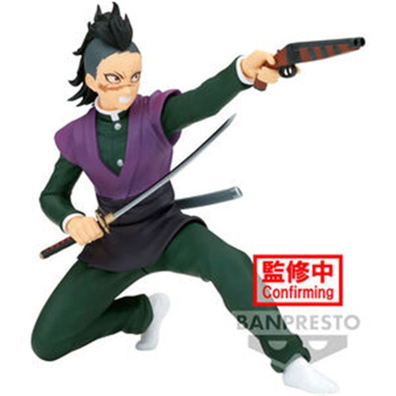 FIGURA GENYA SHINAZUGAWA VIBRATION STARS DEMON SLAYER KIMETSU NO YAIBA 12CM