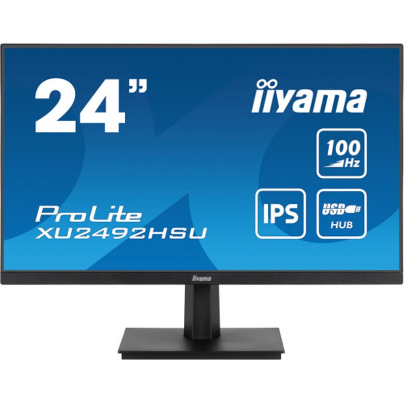 iiyama ProLite pantalla para PC 60,5 cm (23.8") 1920 x 1080 Pixeles Full HD LED Negro