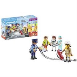 MY FIGURES:EQUIPO RESCATE PLAYMOBIL