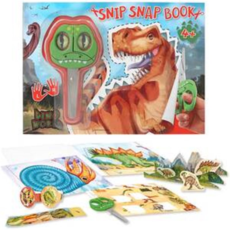 LIBRO SNIP SNAP DINO WORLD