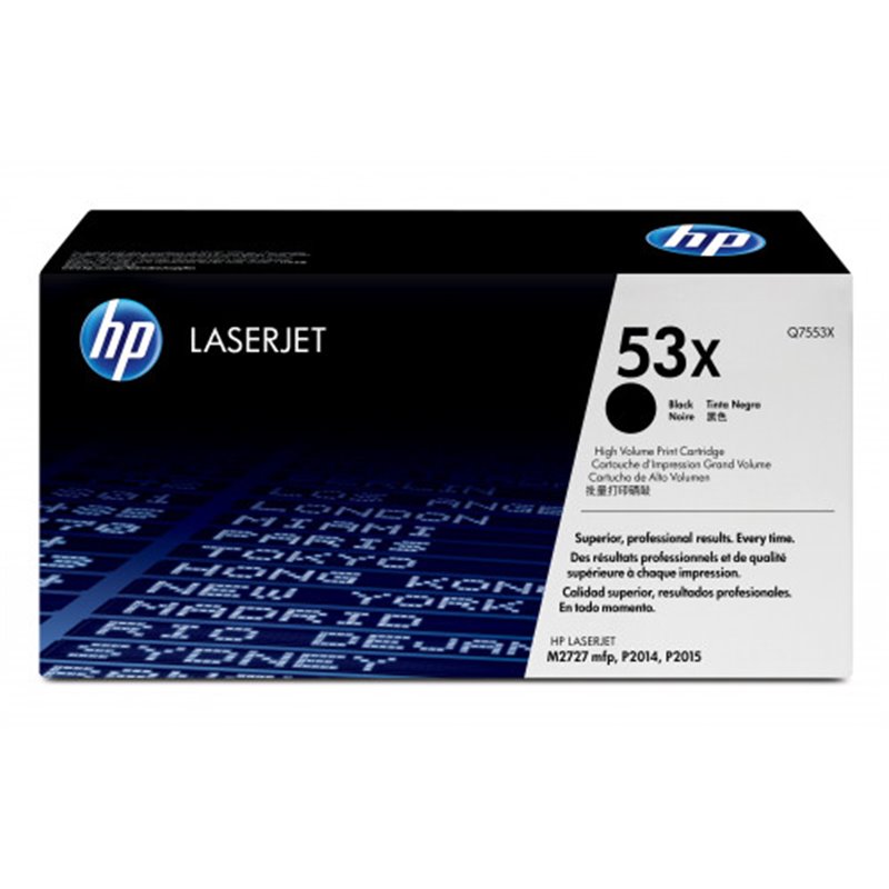 HP 53X TONER HP53X NEGRO (Q7553X)