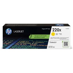 HP Cartucho de tóner Original LaserJet 220X amarillo