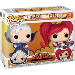 Blister 2 figuras POP My Hero Academia Gentle Criminal & La Brava Exclusive