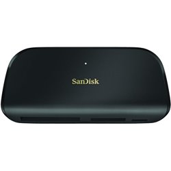 SanDisk ImageMate PRO USB-C lector de tarjeta USB 3.2 Gen 1 (3.1 Gen 1) Type-C Negro