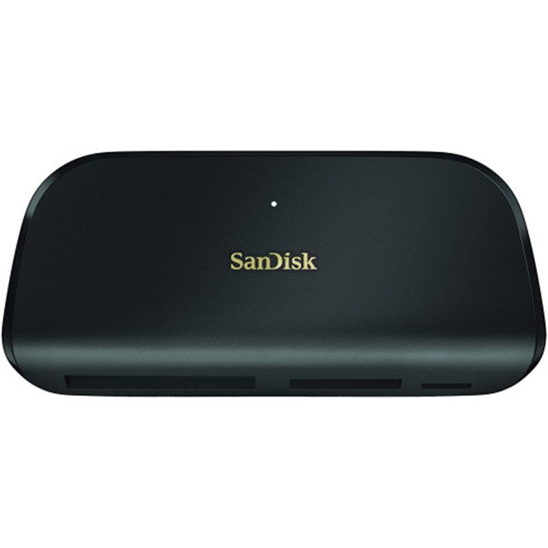 SanDisk ImageMate PRO USB-C lector de tarjeta USB 3.2 Gen 1 (3.1 Gen 1) Type-C Negro