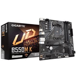 Gigabyte B550M K 1.0 placa base AMD B550 Zócalo AM4 micro ATX